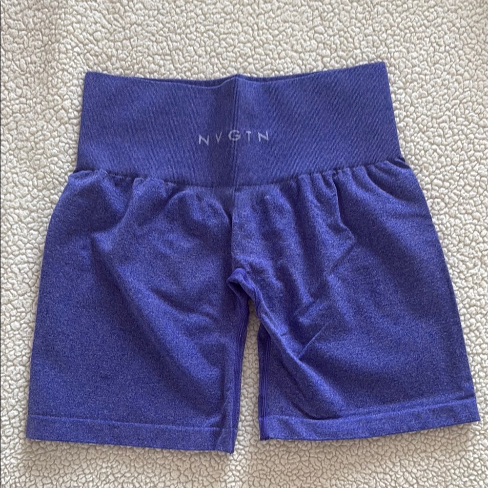 NVGTN electric blue Pro Seamless Shorts